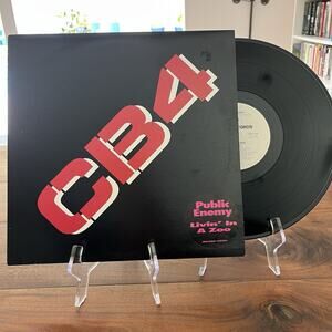 Public Enemy Livin' In A Zoo CB4 Soundtrack Vinyl LP 1993 MCA 8P-2586 Promo